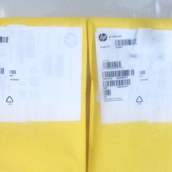 BSM - 2x HP NANO LOCK 1AJ39AA Keyed 6ft Cable LOCK Your NOTEBOOK Tablet - Picture 3 of 7